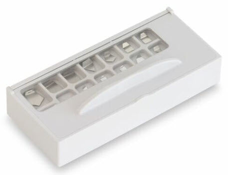 Kern F1 Weight Sets 328-22, OIML Class F1, Nominal value 1mg - 500mg Wire, Stainless Steel polished Article no.:328-22