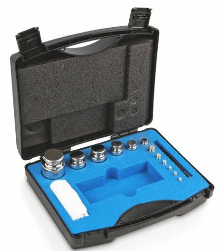 KERN® Set of weights 326-054, OIML Class F1, Nominal value 1 g; 500 g, Eco Shape, Stainless Steel polished Article no.: 326-054