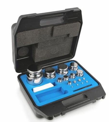 KERN® Set of weights 326-084, OIML Class F1, Nominal value 1g - 5kg, Eco Shape, Stainless Steel polished Article no.: 326-084