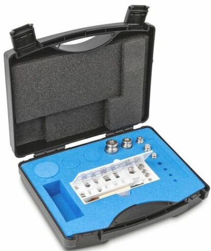 KERN® Set of weights 333-034, OIML Class F2, Nominal value 1mg-100g, Platelet, Stainless Steel polished