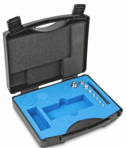 KERN® Set of weights 334-024, OIML Class F2, Nominal value 1g-50g, Platelet, Stainless Steel polished