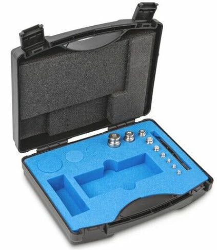 KERN® Set of weights 334-034, OIML Class F2, Nominal value 1g-100g, Platelet, Stainless Steel polished