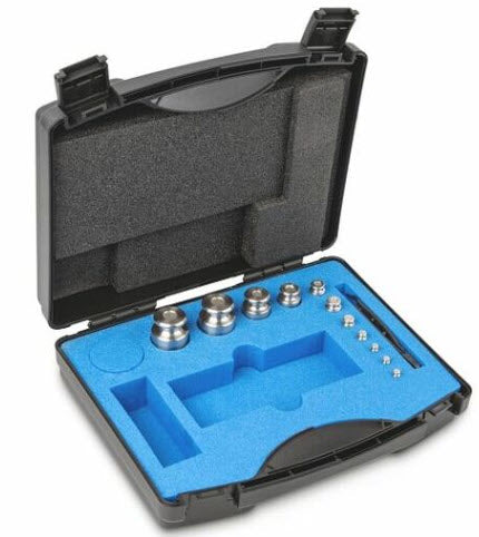KERN® Set of weights 334-044, OIML Class F2, Nominal value 1g-200g, Platelet, Stainless Steel polished