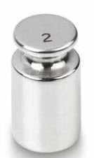 KERN® Test weight 307-02, OIML Class E1, Nominal value 2g, Wire, Stainless Steel polished