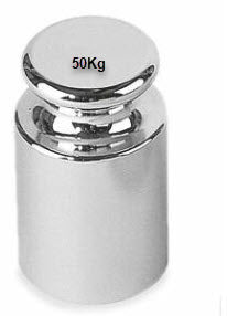 KERN® Test weight 307-16 OIML Class E1, Nominal value 50Kg, Wire, Stainless Steel polished