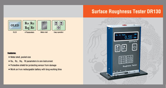 SURFACE ROUGHNESS TESTER DR130