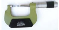 Borletti Blade Micrometer P-MEC/3 Range 50-75mm x .01mm