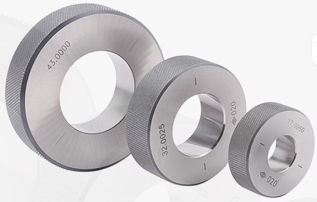 Plain Steel Setting Ring Gauges Code P9026-M35 Nominal 35 mm, Price includes UKAS Calibration Certificate
