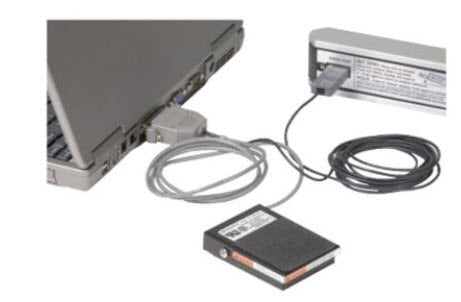 50AAA983A RS-232C Output Cable with Footswitch for Digital Precision Level Series 950