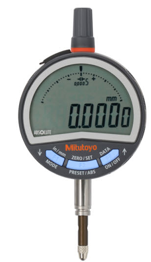 Mitutoyo 543-706B (0.01mm/0.001mm) ABSOLUTE Low Force Digital Indicator ID-CX Flat Back 0-12.7mm (0-0.5?)
