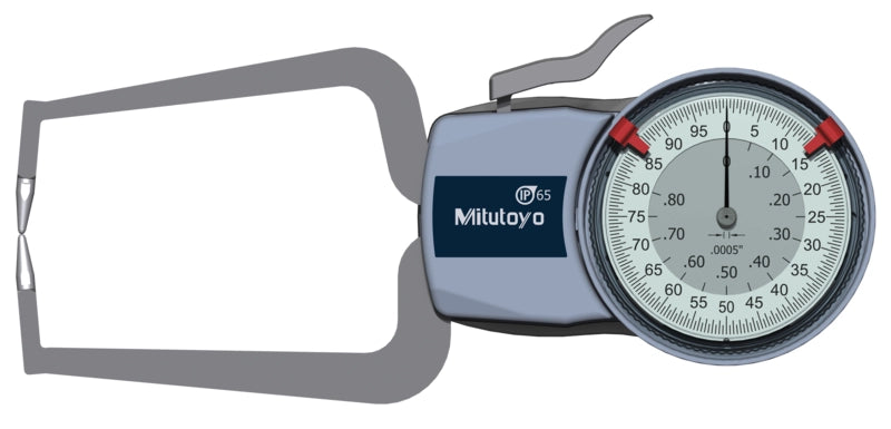 Mitutoyo Internal Dial Caliper Gauge 209-787 0-1" x .001"