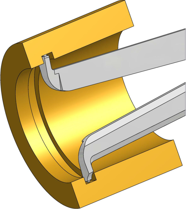Kroeplin External Digital groove Caliper Gauge G005 range 5-20mm/.2-.8" ( Mitutoyo Equivalent 209-928)