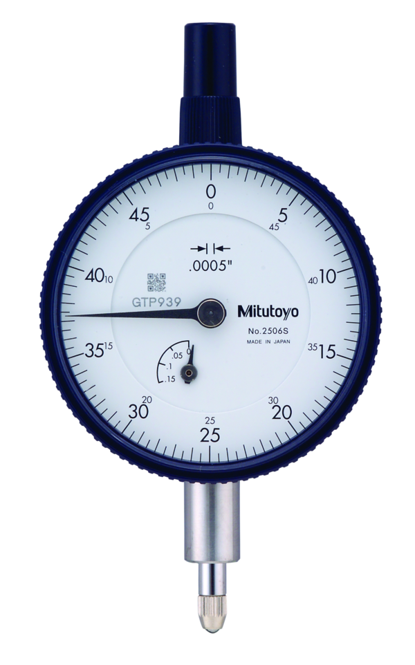 Dial Gauge, Lug Back, ANSI/AGD Type 0,125", 0,0005" 2507A