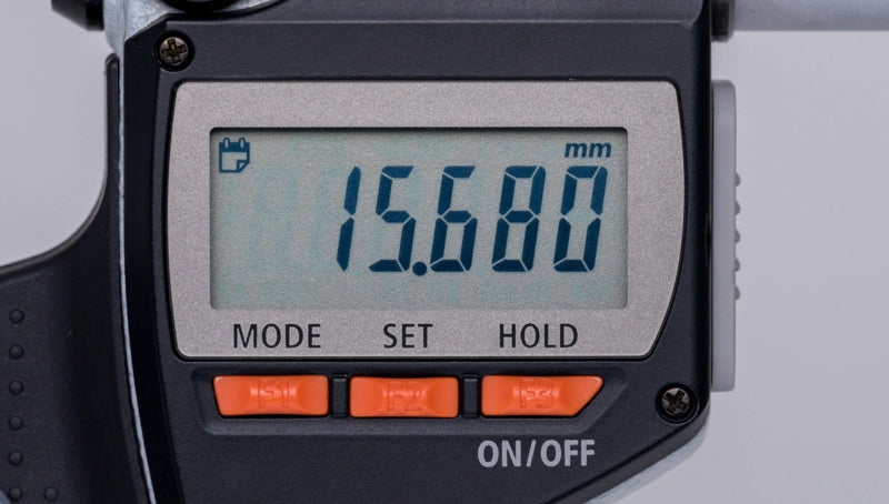 MITUTOYO 293-140-40 Digital Micrometer QuantuMike IP65 0-25mm Resolution .001mm