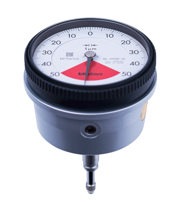 Dial Gauge, ISO Type Back Plunger Design, One Revolution, Shockproof, 0,1mm, 0,001mm 2990A-10