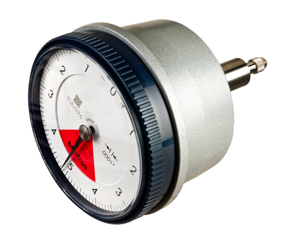 Dial Gauge, ANSI/AGD Type Back Plunger Design, One Revolution, Shockproof, 0,008", 0,0001" 2991A-10