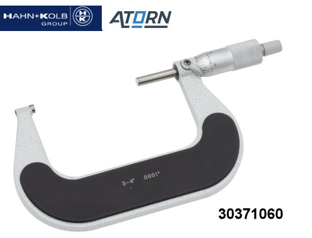 Athorn Imperial Analogue Outside Micrometer 5-6" x .0001", Ratchet Stop 30371060