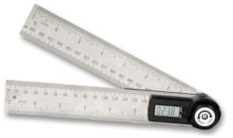 GEMRED 2 in 1 Digital Angle Finder (Stainless Steel) Model: 82305-200D