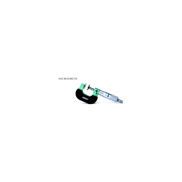 Insize Disc Micrometer 0-1" x .0001" Anvils 0.8" 3282-1