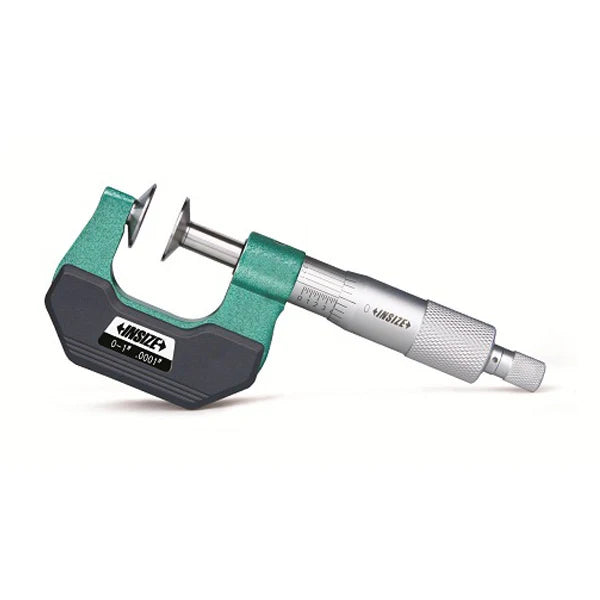 INSIZE Metric Non-Rotating Spindle Disk Micrometers Product Code: 3294-1, 0-1"x .0001"