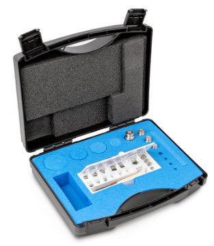 KERN® Set of weights 343-024, OIML Class M1, Nominal value 1 mg; 50 g, Button, Stainless Steel fine turned