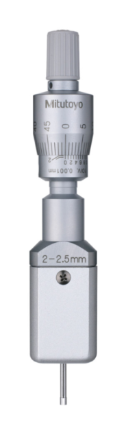 Mitutoyo 2-Point Internal Micrometer Holtest 2-2.5mm 368-001