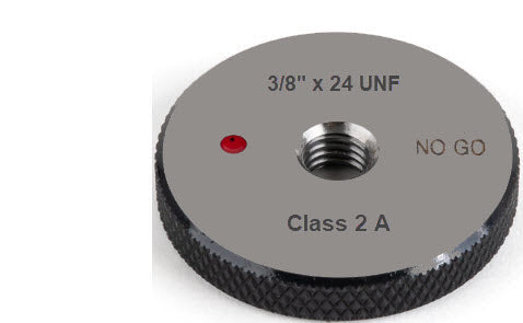 UNF Ring Gauge Class 2A (No-Go) Size 3/8-24 UNF Code Number P9028-N3824 With UKAS Certificate of Calibration