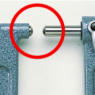 Mitutoyo Digital Tube Micrometer. Spherical Anvil/Spindle Inch/Metric, 50-75mm/2-3", IP65 395-373-30