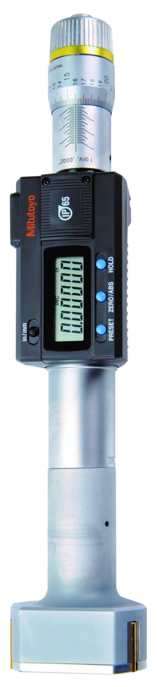 Mitutoyo Digital 3-Point Internal Micrometer 50.8-63.5mm/2-2.5″ 468-270