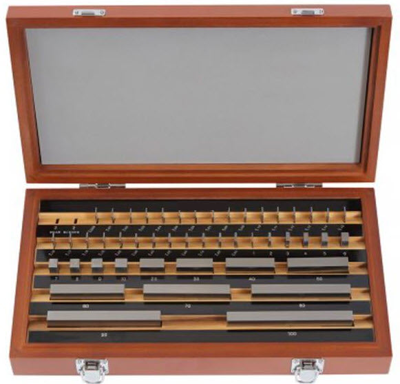 MHC 47 piece grade 1 Gauge Block set, Steel 630-0471 Includes MQS UKAS Calibration Certificate