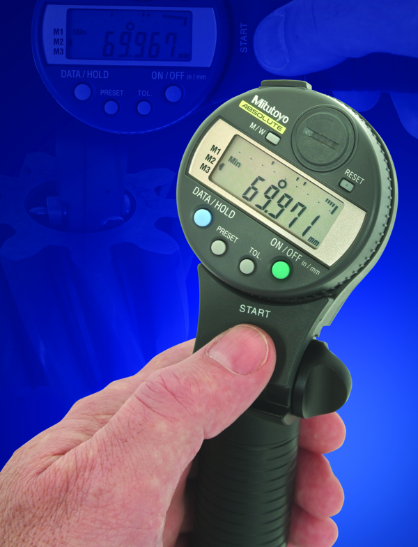 Digital ABS Bore Gauge 511-521 Range 45-100mm/1.8-4"