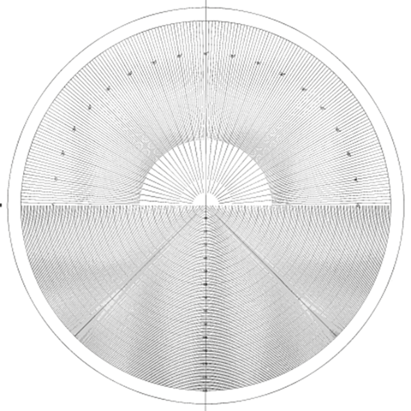 Overlay chart set for Projector No. 11-22 12AAM027