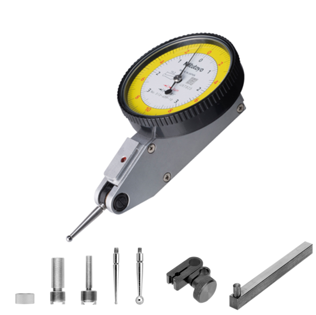 Dial Test Indicator Set, Horizontal Type 0.2mm/0.0075", 0.002mm/0.0001", 8mm Stem 513-409T