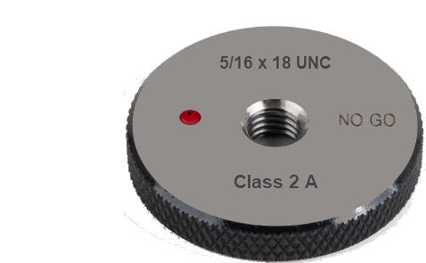 UNC Ring Gauge Class 2A (No-Go) Size 5/16-18UNC Code Number P9028-N51618 With UKAS Certificate of Calibration