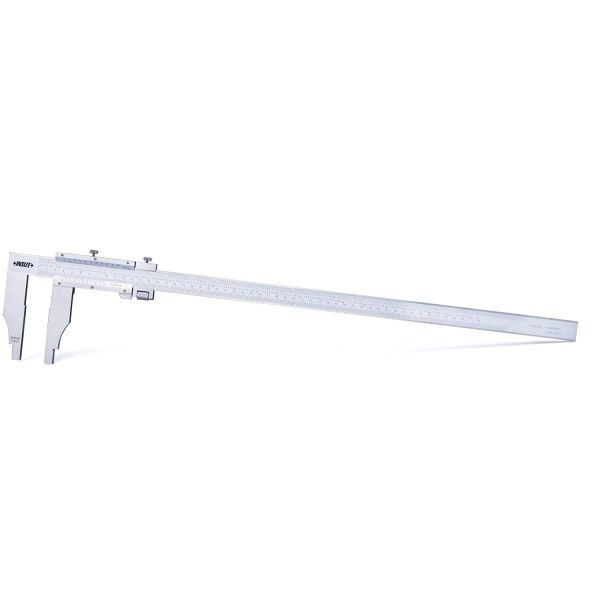 Insize Vernier Caliper, Jaw Length 180 mm, 0-1500 mm/0-60", Graduation 0.02 mm/0.001") 1214-1500