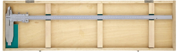 Mitutoyo Vernier Caliper, Standard Jaws Nib Style 0-750mm, 0,02mm, Fine Adjust., Metric 533-505
