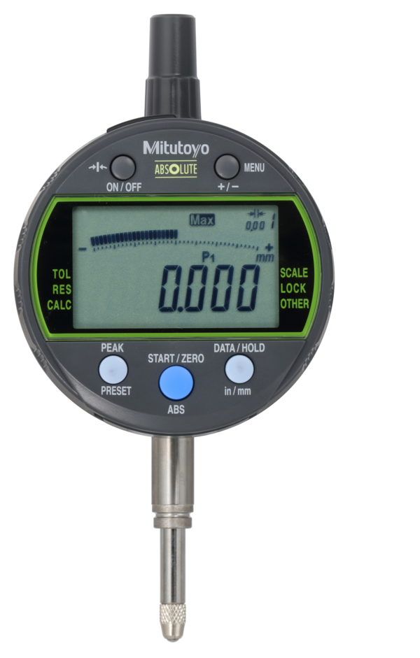 Digital Indicator, Peak Hold ID-C Inch/Metric, 0,5", 0,00005", Lug Back Plate 543-301-10