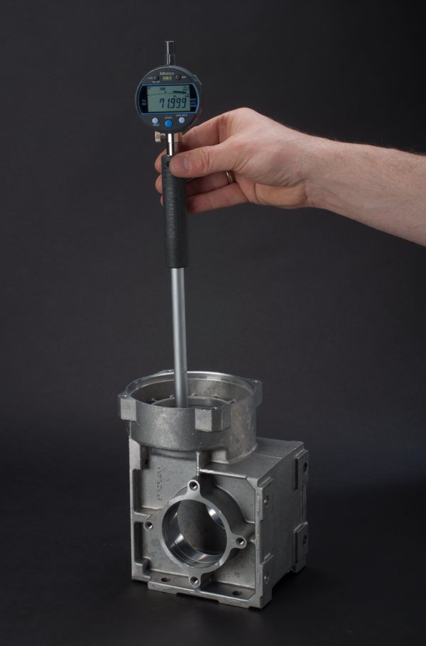 Digital Indicator, Bore Gauge ID-C 3/8" Stem 12.5mm/.5" range .001mm/.00005" 543-312B-10