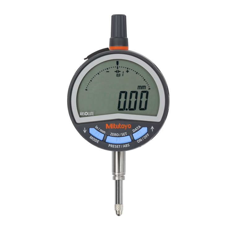 Mitutoyo 543-711B (0.01mm) Flat Back ABSOLUTE Digital Indicator ID-CX 12.7mm (0.5″)