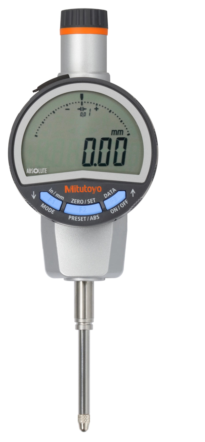 Mitutoyo 543-726 (0.01mm/.0005") ABSOLUTE Digital Indicator ID-C 0-25mm (0-1″) Lug Back