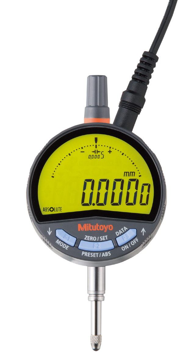Digital Indicator ID-F 543-855-D Red/Green LCD backlight provides you with visual GO/±NG tolerance judgement