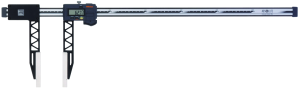 Mitutoyo Digital ABS Carb. Fibre Caliper Long Jaw Inch/Metric, 0-1500mm/0-60", IP66 552-163-10