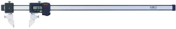 Mitutoyo Digital ABS Carb. Caliper Inter. Jaws Inch/Metric, 0-1500mm/0-60", IP66 552-194-10