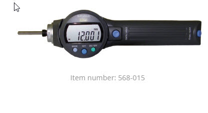 Digital ABS Borematic (Internal) Inch/Metric, 25.4-50.8mm/1-2", Interchangeable heads Set 568-978-10