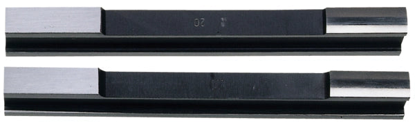 Mitutoyo Half-Round Jaws (2pcs.) for Gauge Blocks 20mm Height Item number: 619014