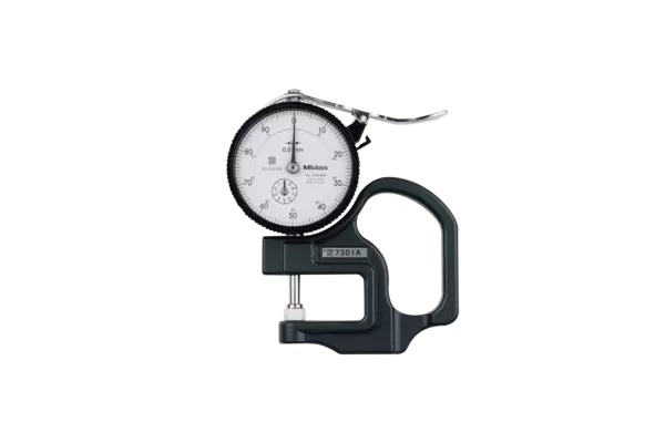 Dial Indicator Thickness Gauge 0-10mm, 0,01mm, Standard, Ceramic Contact Elements 7301A