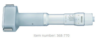 Mitutoyo 2-Point Internal Micrometer Holtest Set 50-100mm (4 pcs.) 368-993