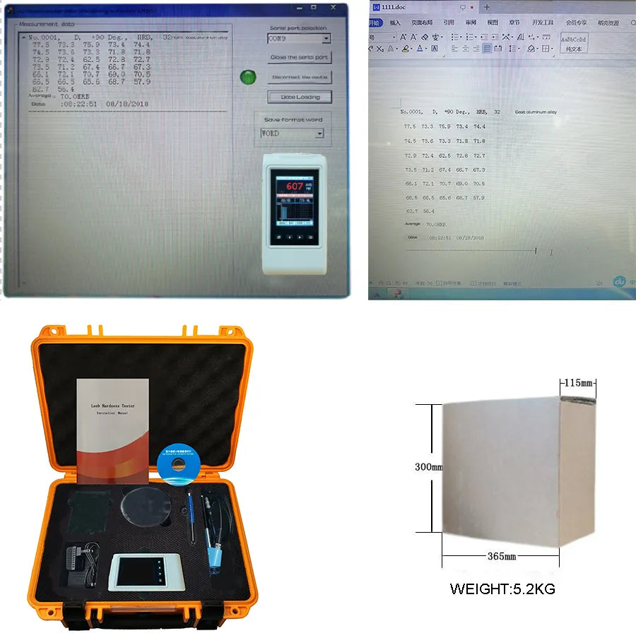 AHT1000 Portable Hardness Tester