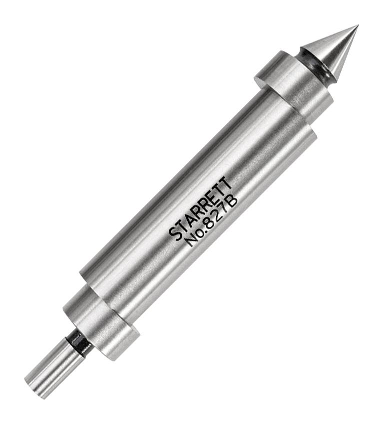 STARRETT 827B FINDER, EDGE, SINGLE END, .375" Body diameter, Contact diameter: 0.200 Inch