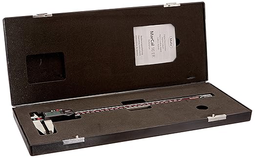 4103005 16ER Series Electronic Calipers with Data Output, 12" Range, No Depth Rod Brand: Mahr Federal